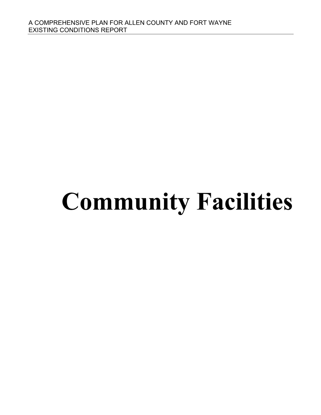 Community Facilities