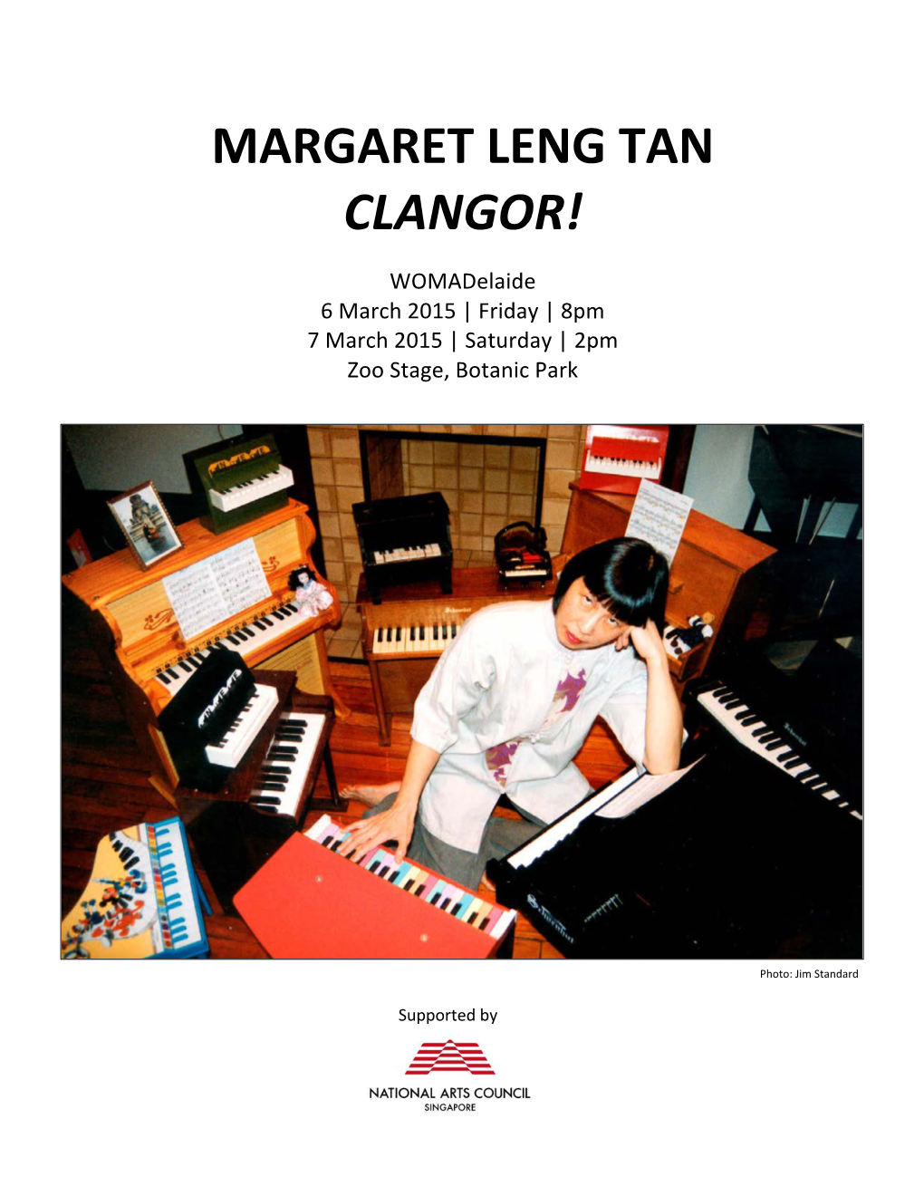 Margaret Leng Tan Clangor!