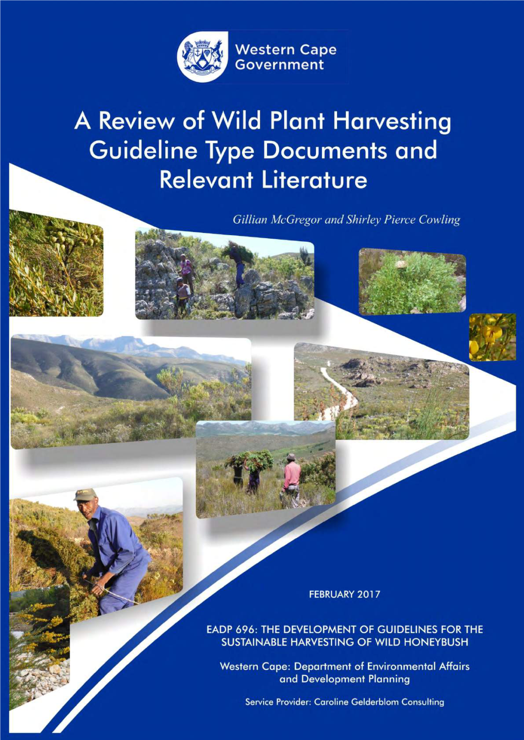 A Review of Wild Plant Harvesting Guideline Type Documents and Relevant Literature