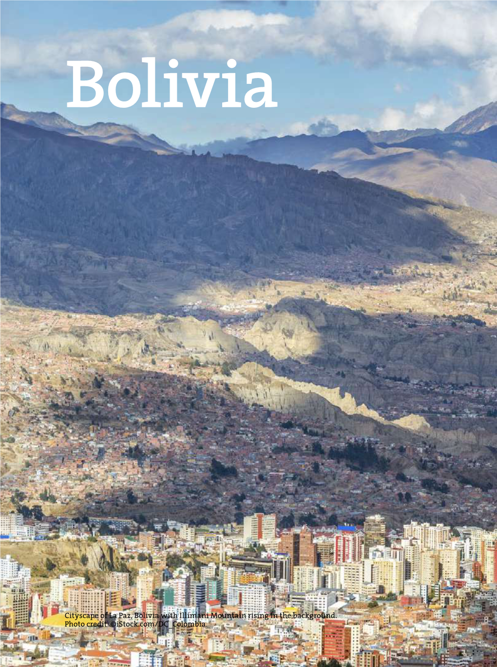 URBAN WATER CHALLENGES in the AMERICAS Bolivia