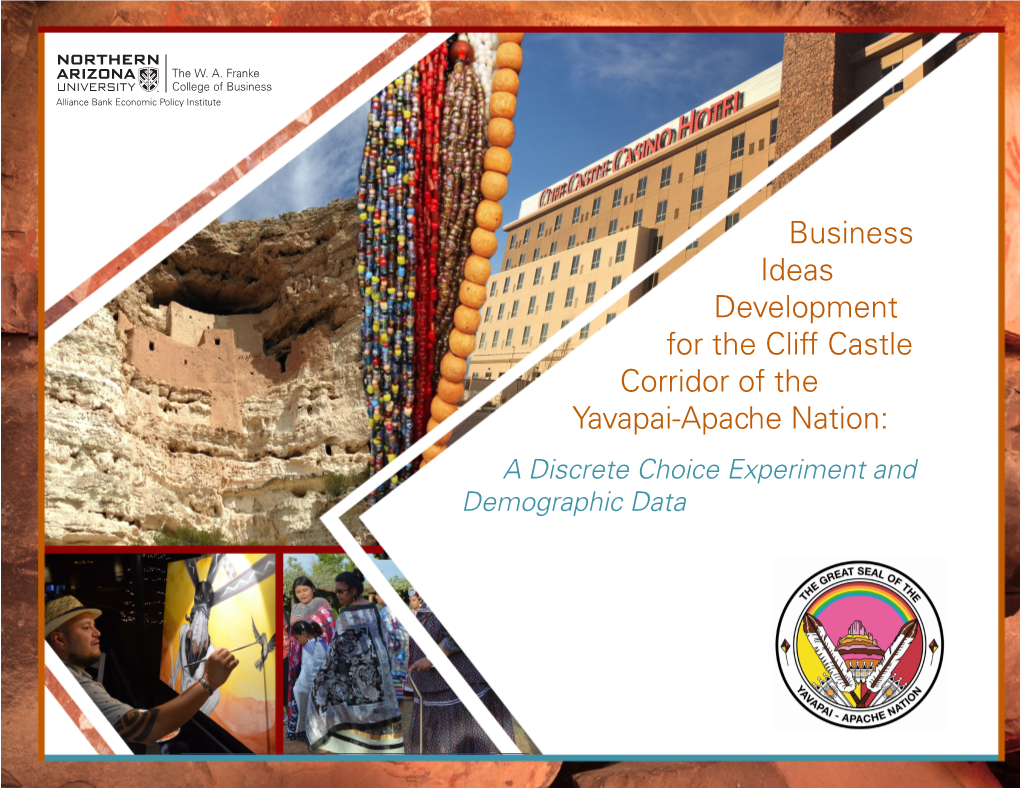Business Ideas Development for the Cliff Castle Corridor of the Yavapai-Apache Nation: a Discrete Choice Experiment and Demographic Data Table of Content