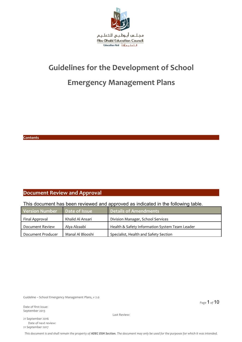 Document Review and Approval 2