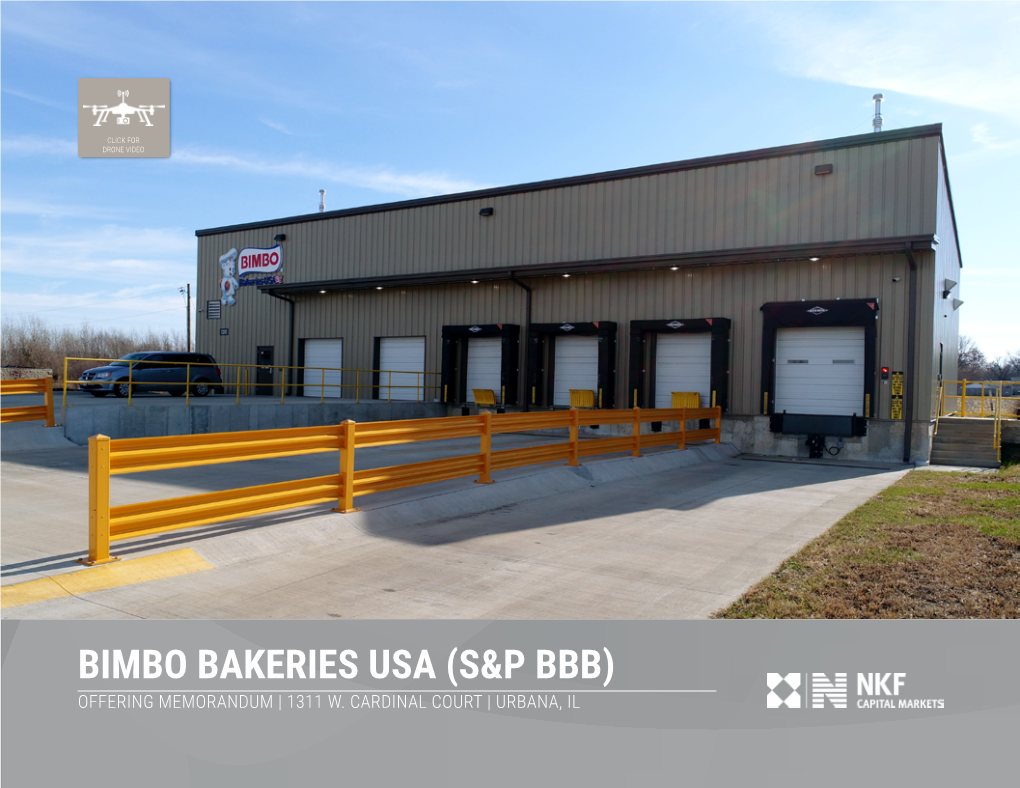 Bimbo Bakeries Usa (S&P Bbb) Offering Memorandum | 1311 W