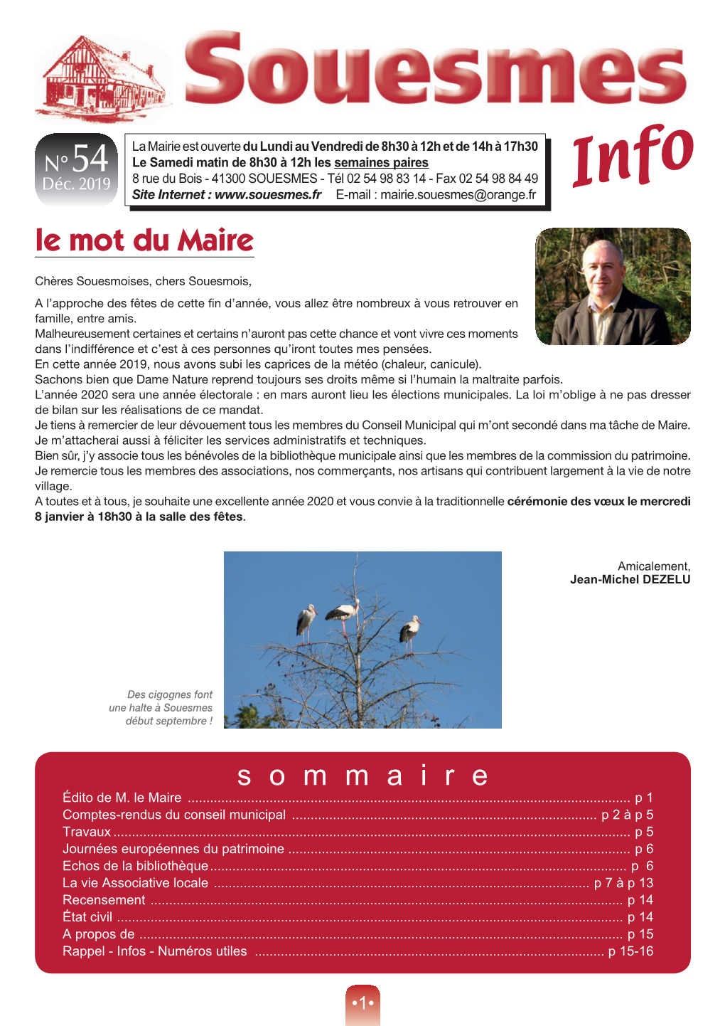 Souesmes Info N° 54