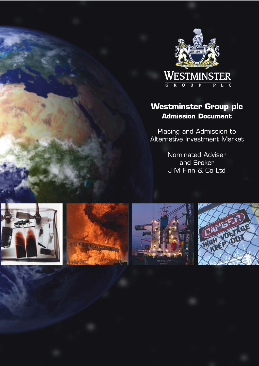 Westminster Group Admission Document