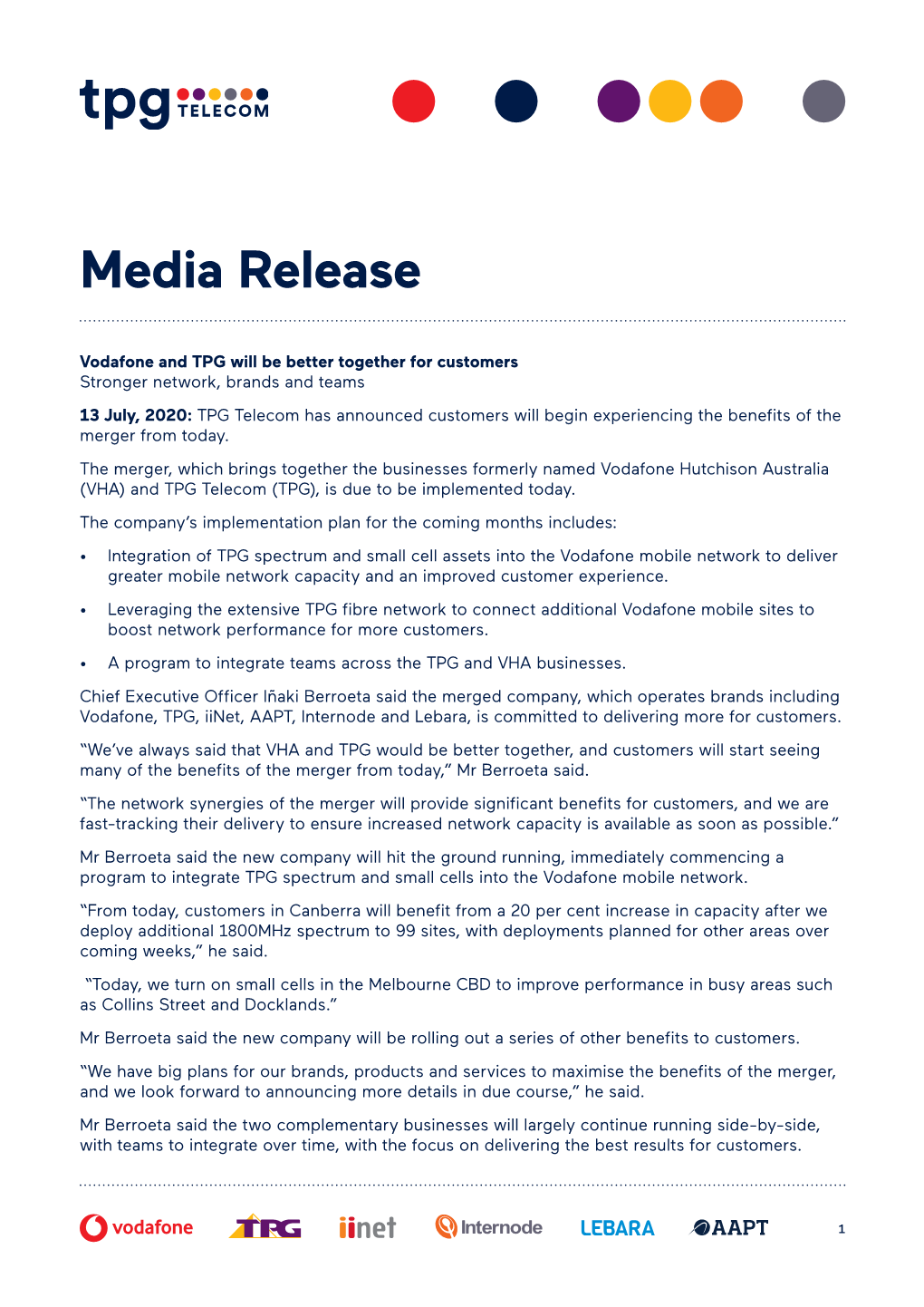 Media Release