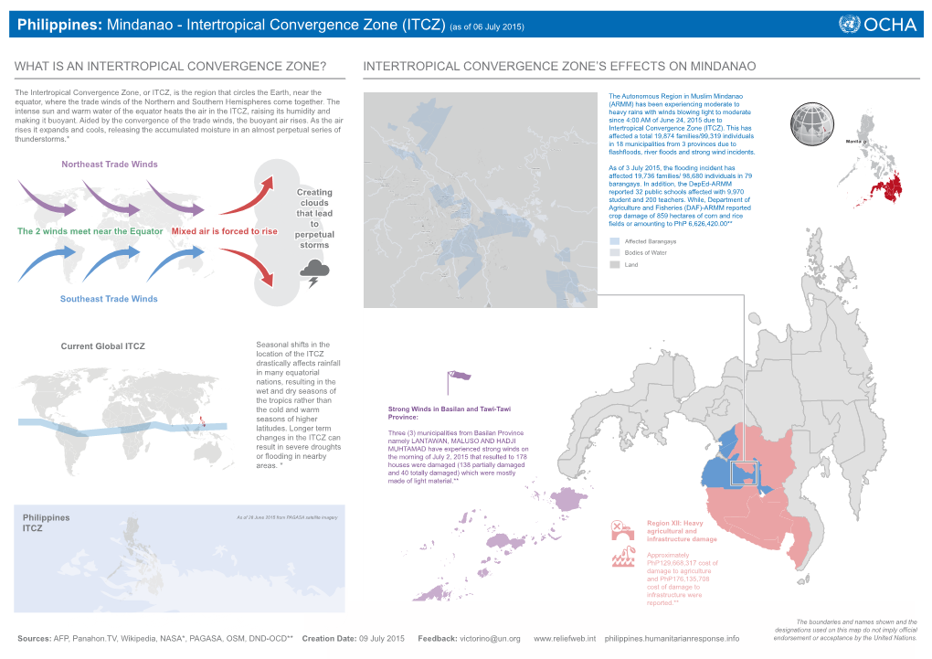 PHL-OCHA-Mindanao Intertropical Convergence Zone (ITCZ)