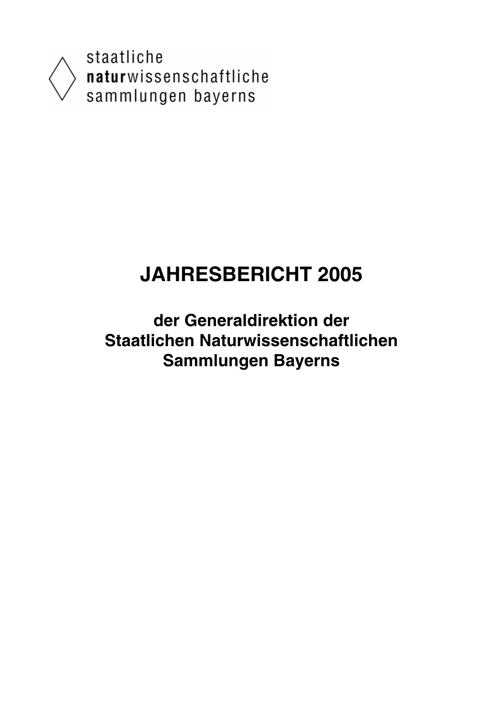 Jahresbericht 2005