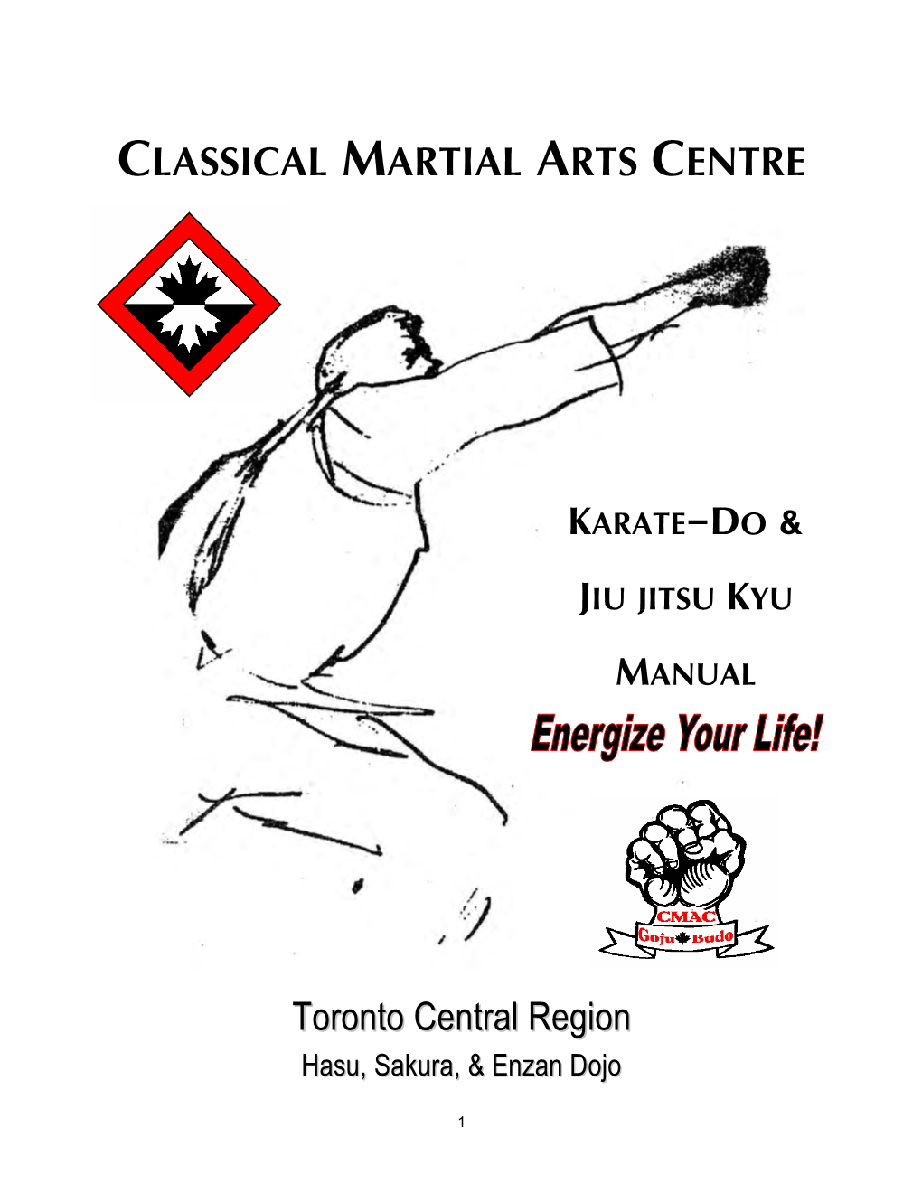 Karate-Do & Jiu Jitsu Kyu Manual