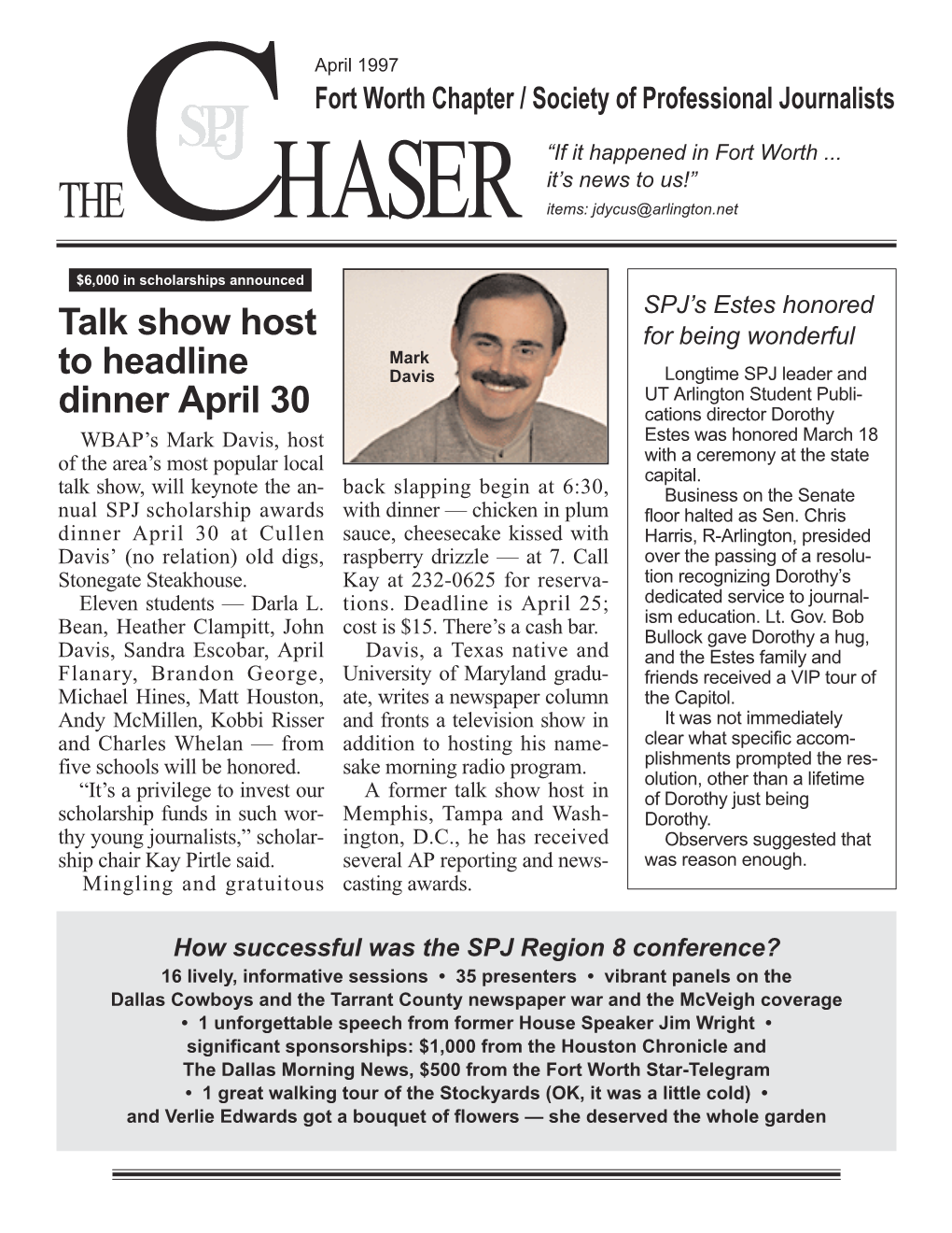 Talk Show Host to Headline Dinner April 30