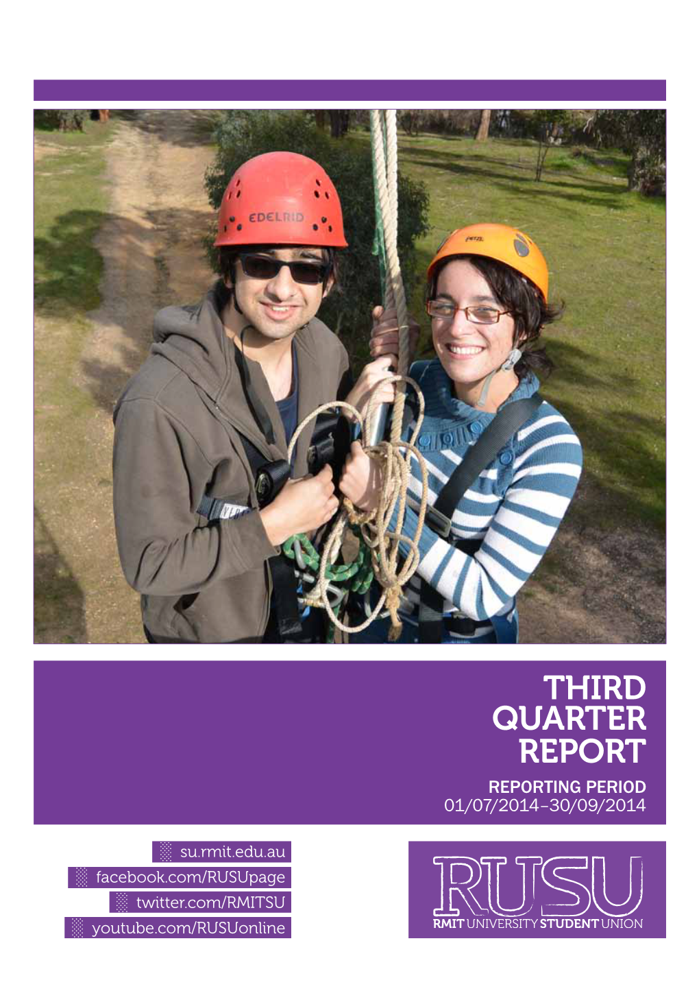 THIRD QUARTER Report Reporting Period 01/07/2014–30/09/2014