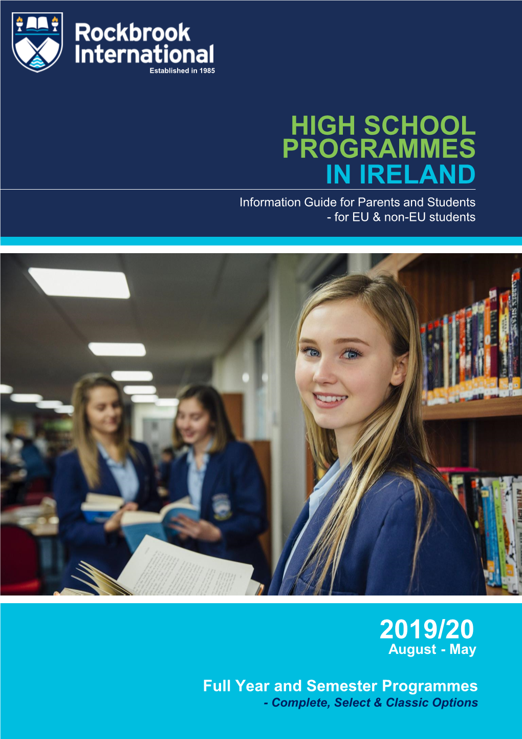 High School Programmes in Ireland 2019/20