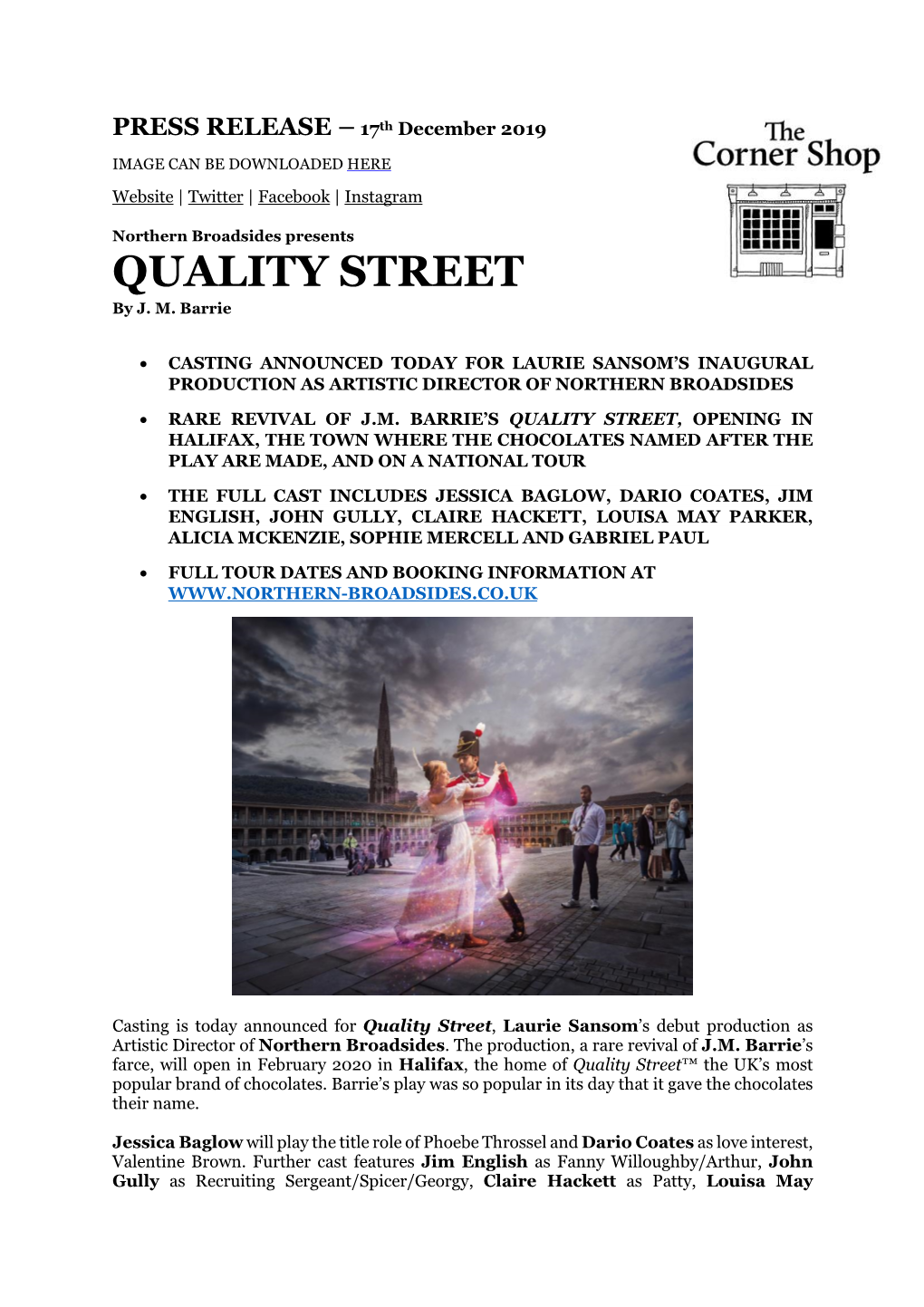 QUALITY STREET by J