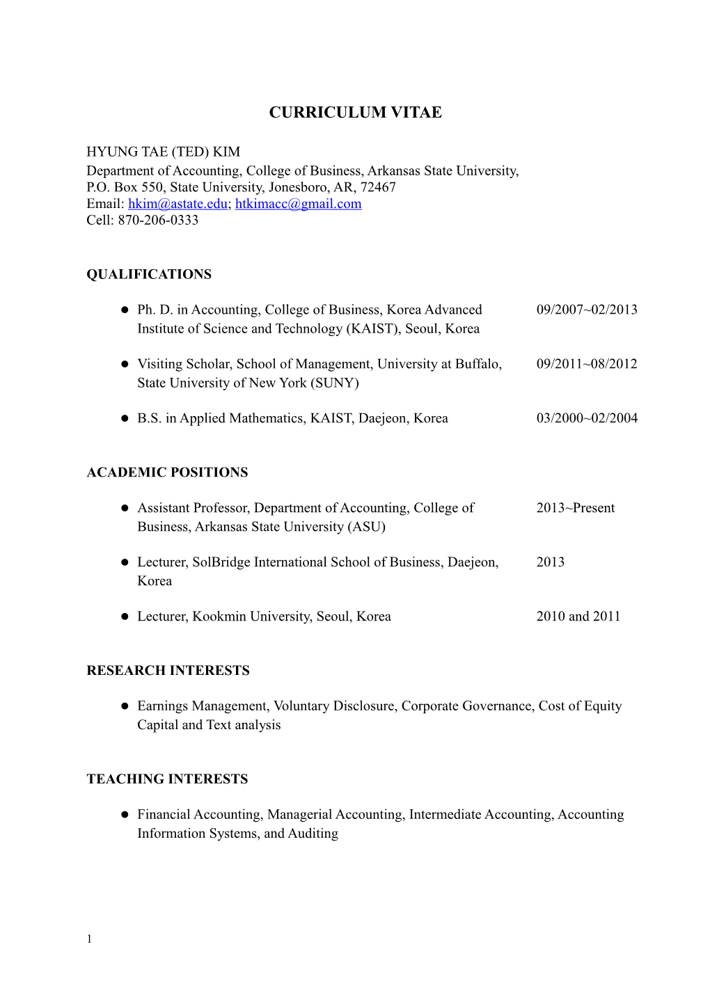 Curriculum Vitae s13