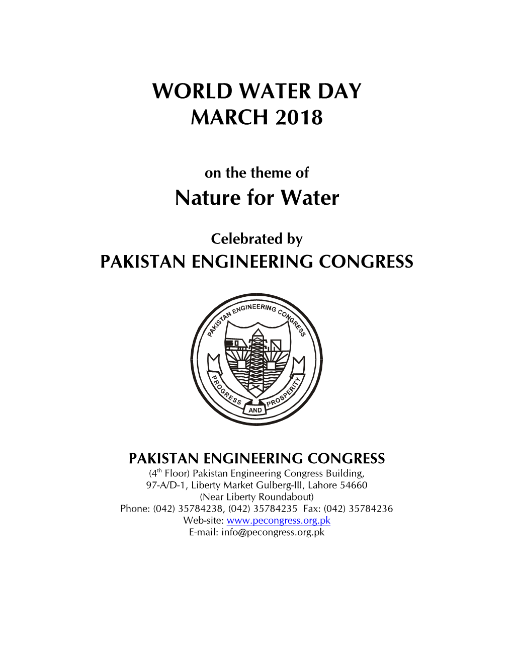 World Water Day 2018