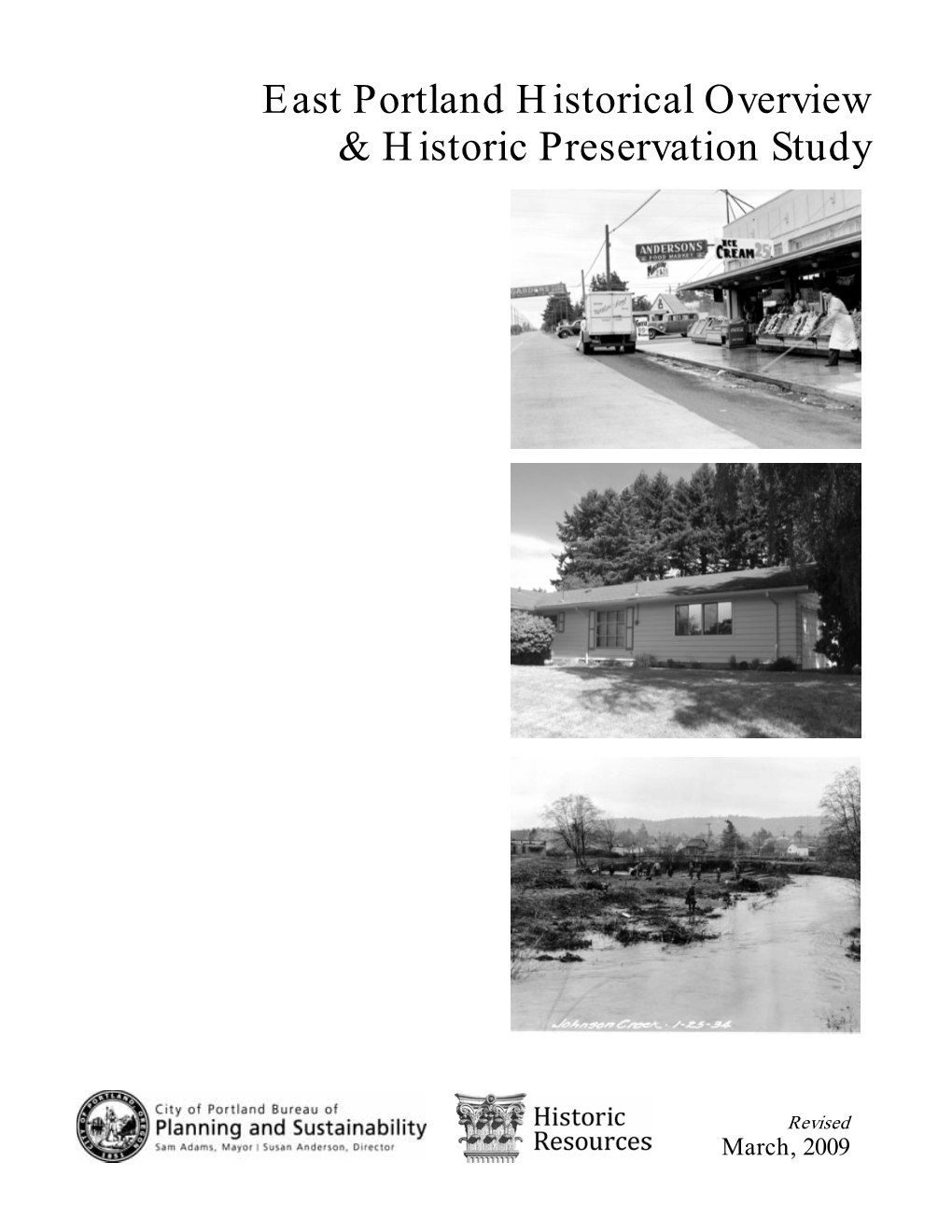 East Portland Historical Overview & Historic Preservation