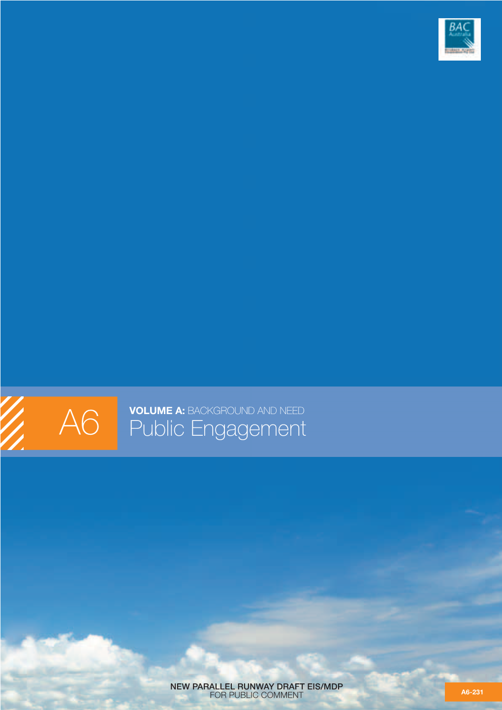 BNR EIS MDP Chapter A6: Public Engagement