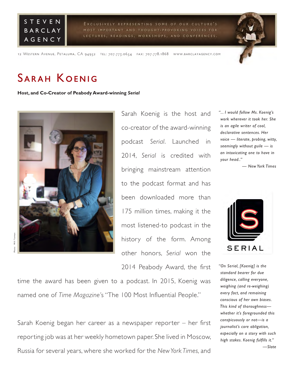 Sarah Koenig