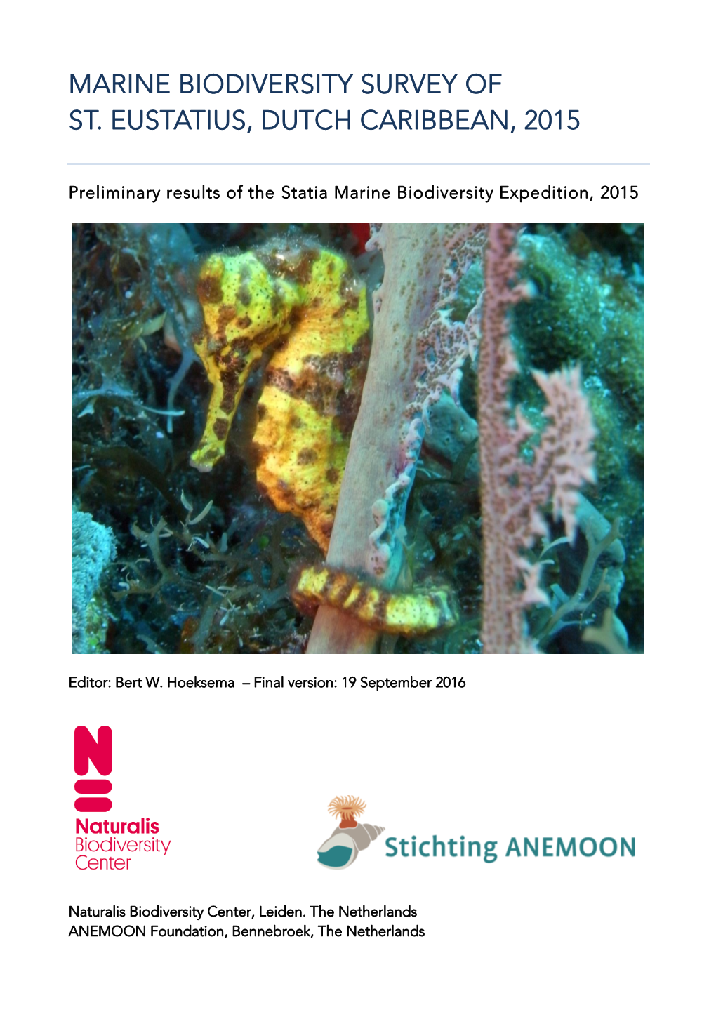 Marine Biodiversity Survey of St