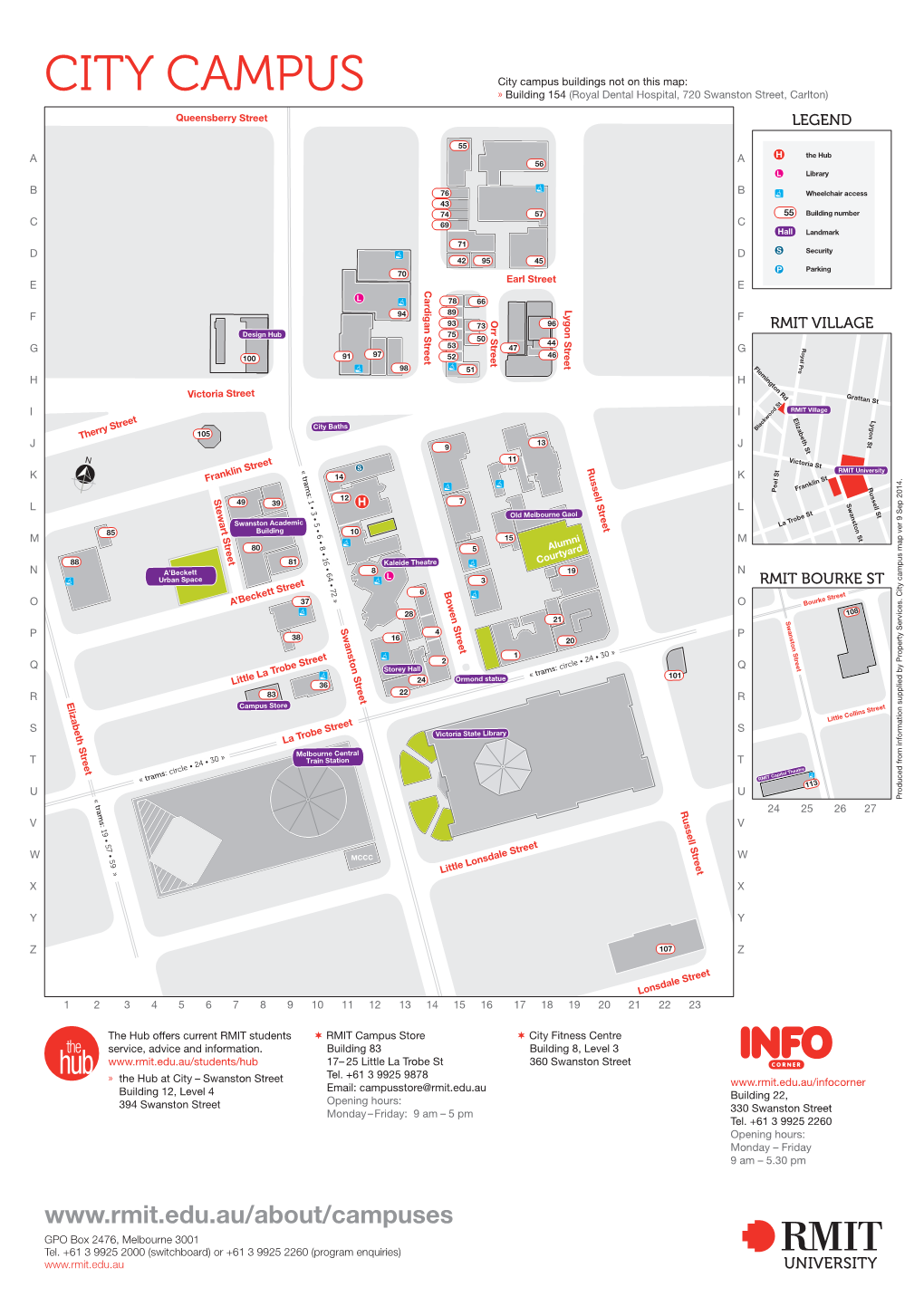 RMIT City Campus Map.Pdf
