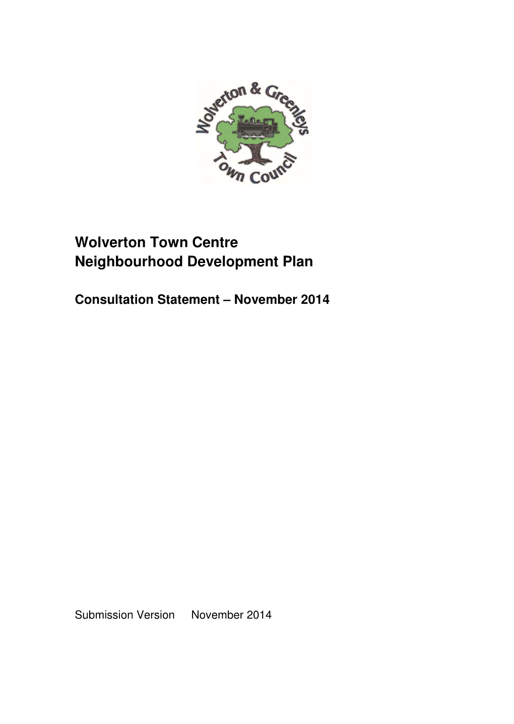 Wolverton Town Centre Neighbourhood Development Plan