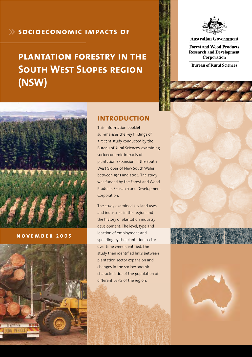 Plantation Forestry in the South West Slopes Region (NSW)