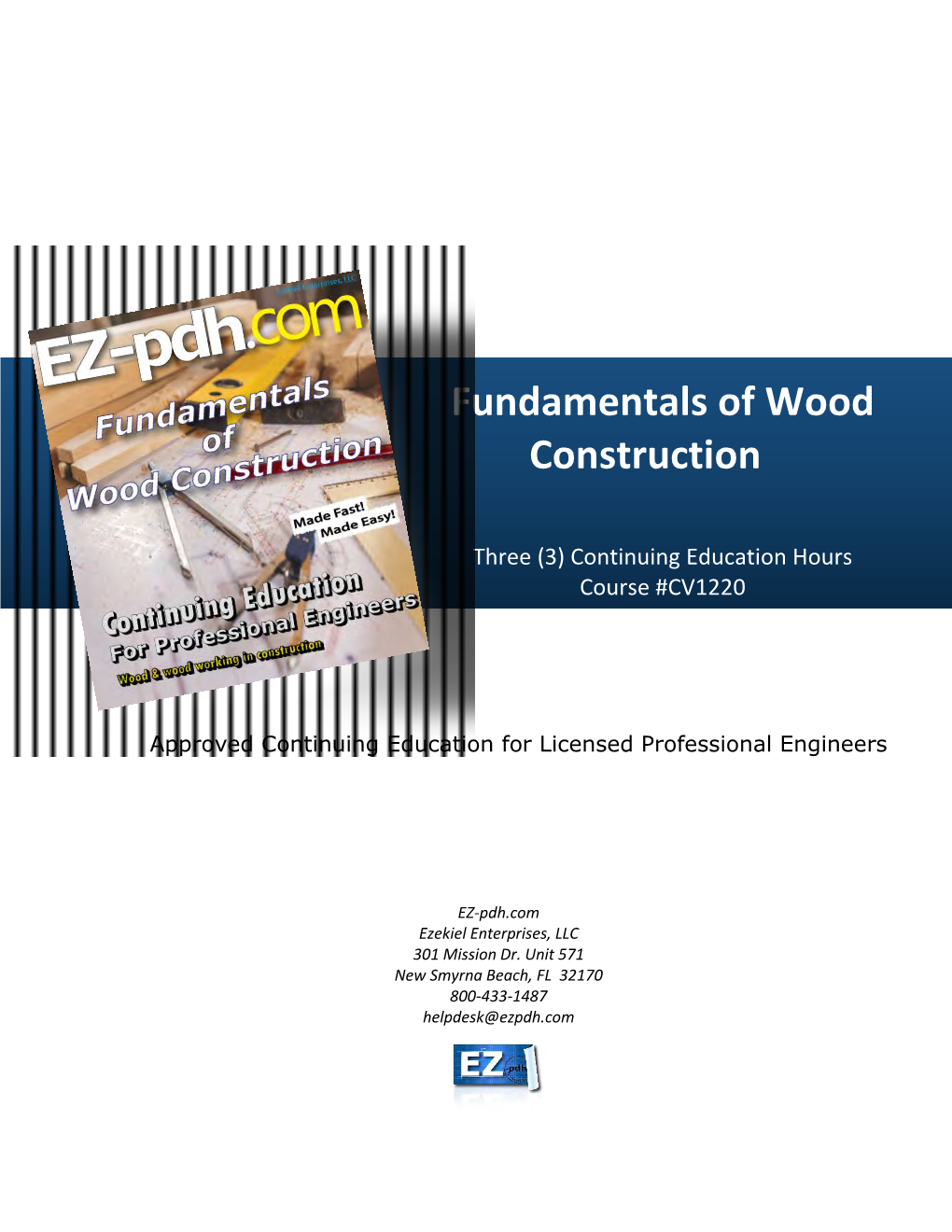 Fundamentals of Wood Construction