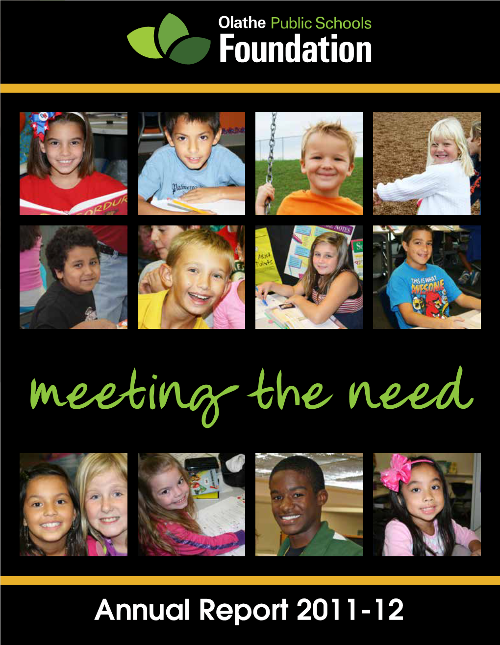 Eet the Need! Meeting the Need