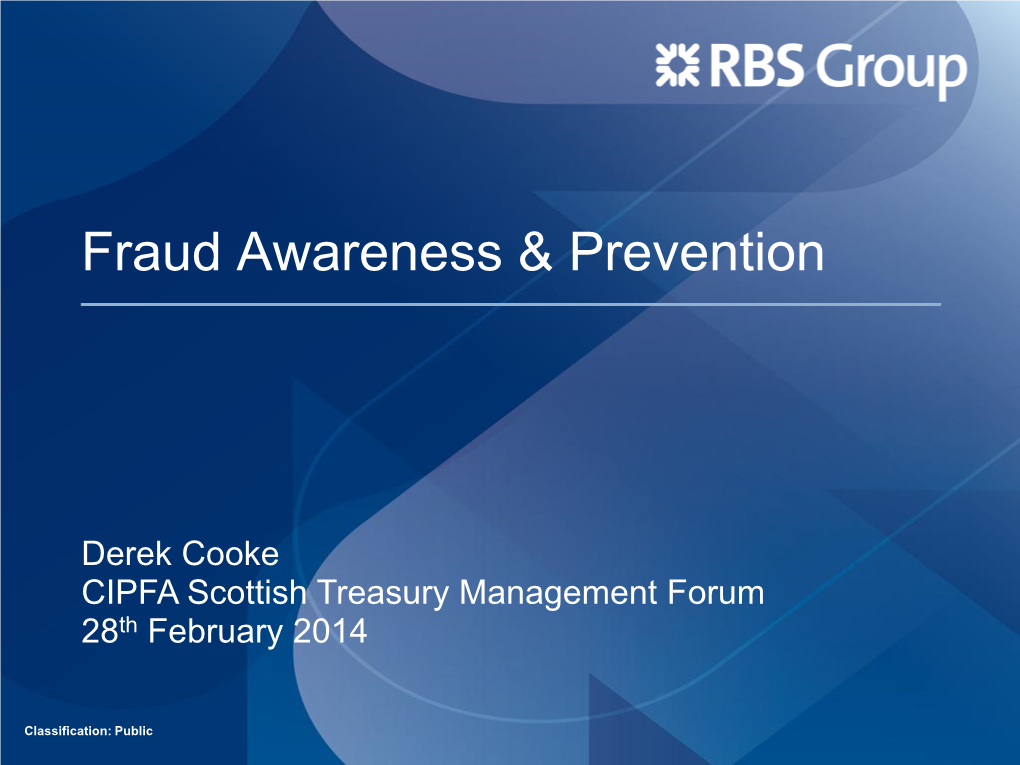 RBS, Staying Safe Online