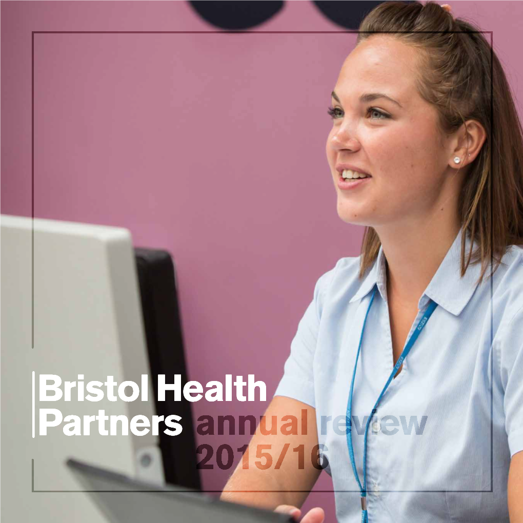 2015-16 Bristol Health Partners Annual Review (PDF)