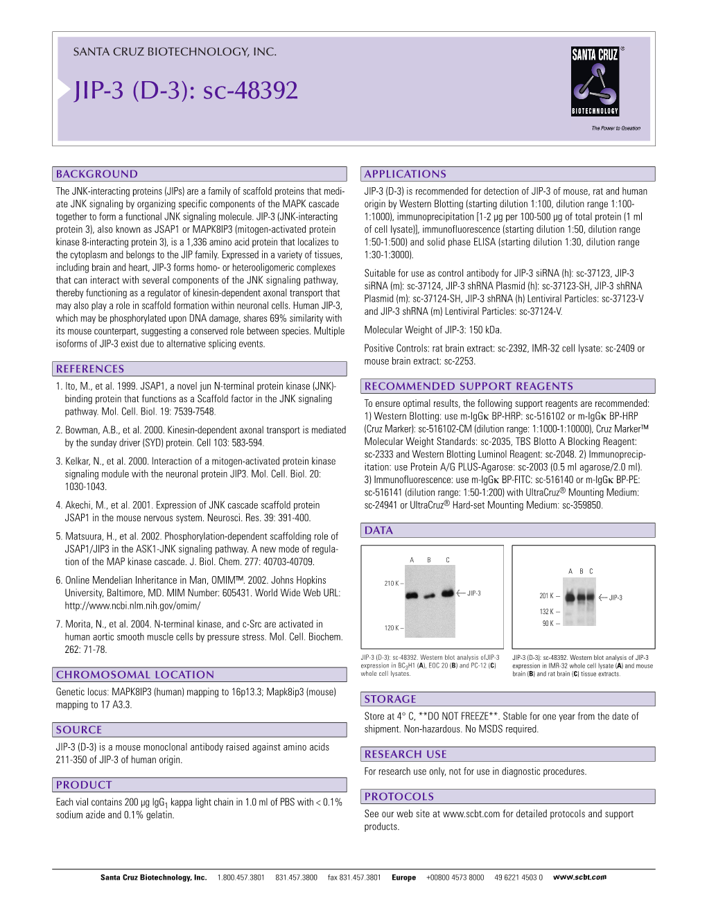 Datasheet Blank Template