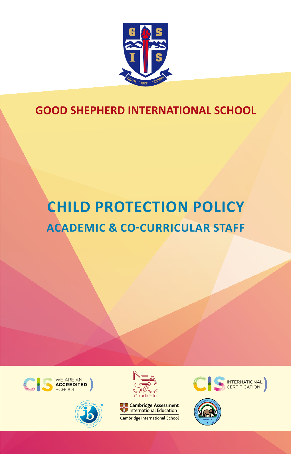 CHILD PROTECTION POLICY Academic & Co-Curricular Staff