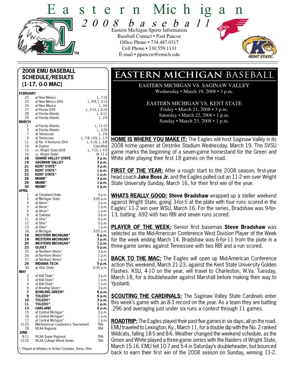 Eastern Michigan University Athletics