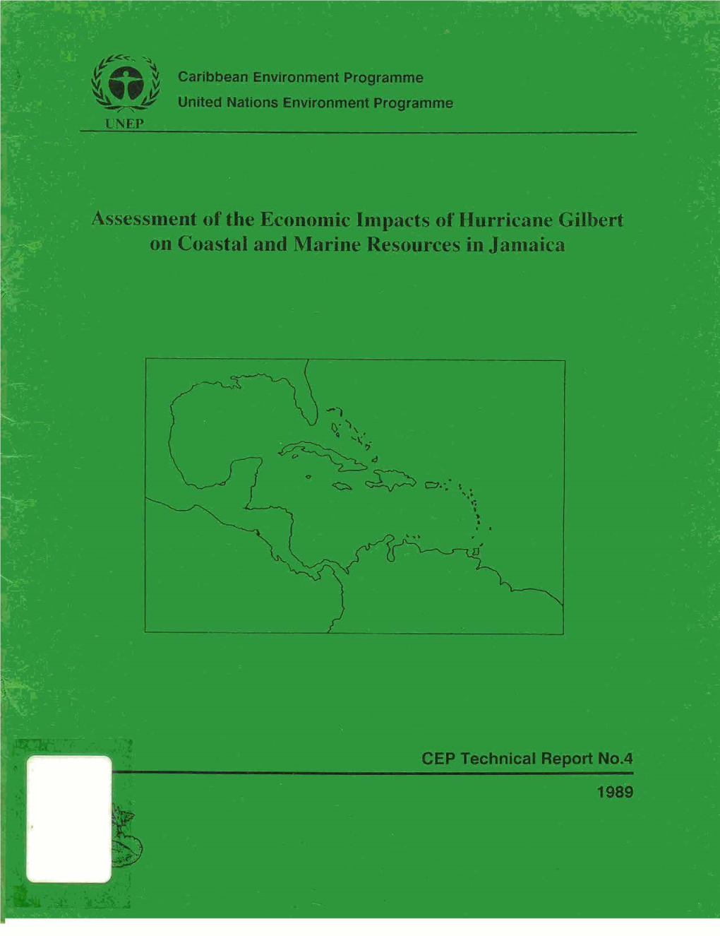 Assessment of the Economic Impacts of Hurricane Gilbert on Coastal and Marine Resources in Jamaica
