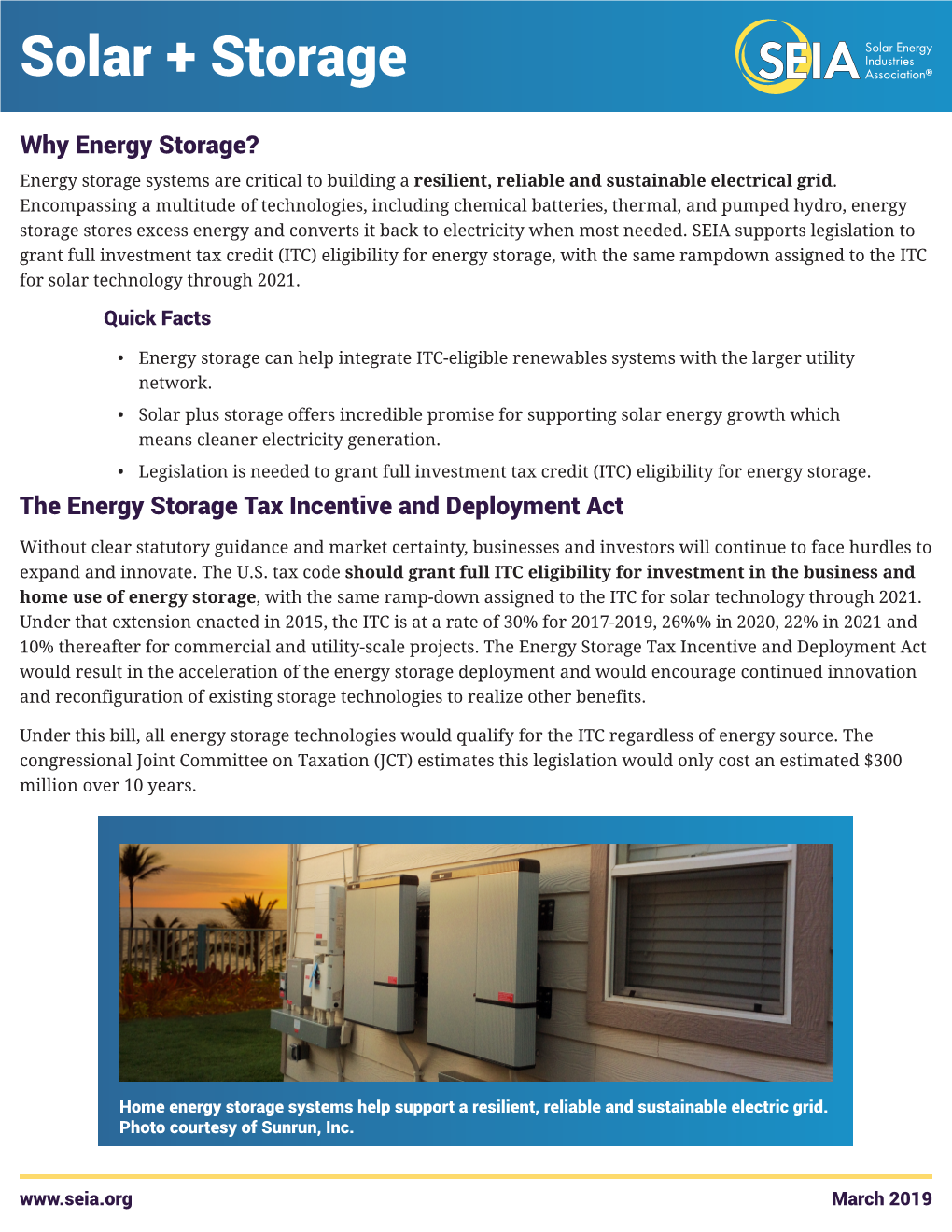 Solar + Storage