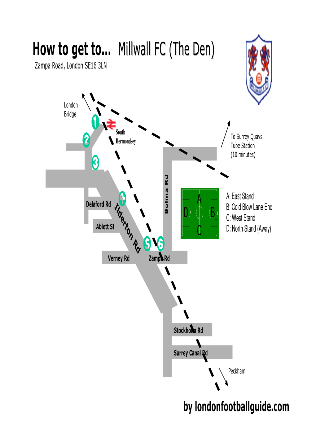 How to Get To... Millwall FC (The Den)