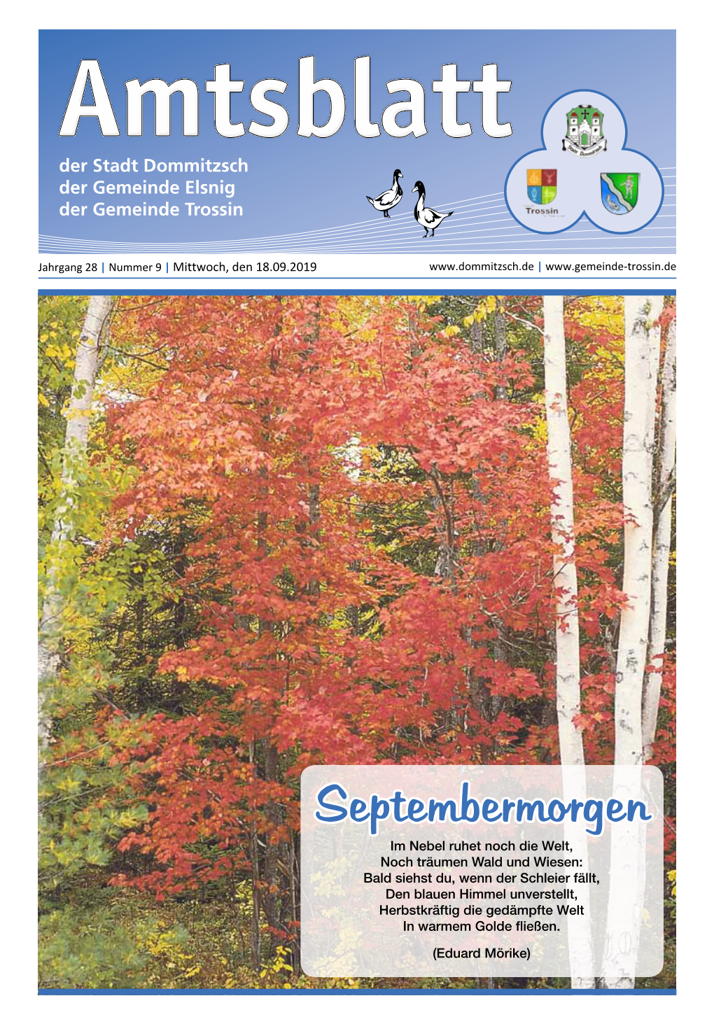 Amtsblatt September 2019