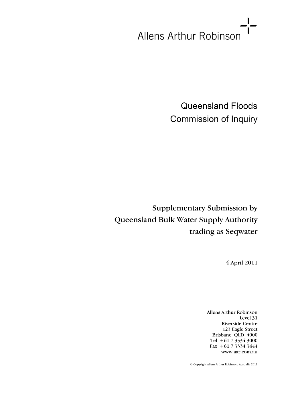 Queensland Floods Commission of Inquiry