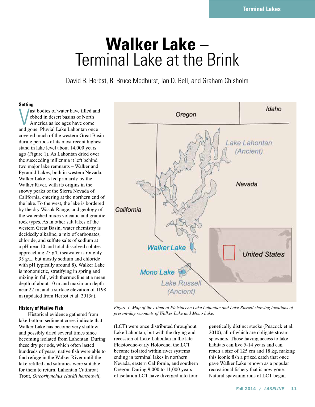 Walker Lake – Terminal Lake at the Brink