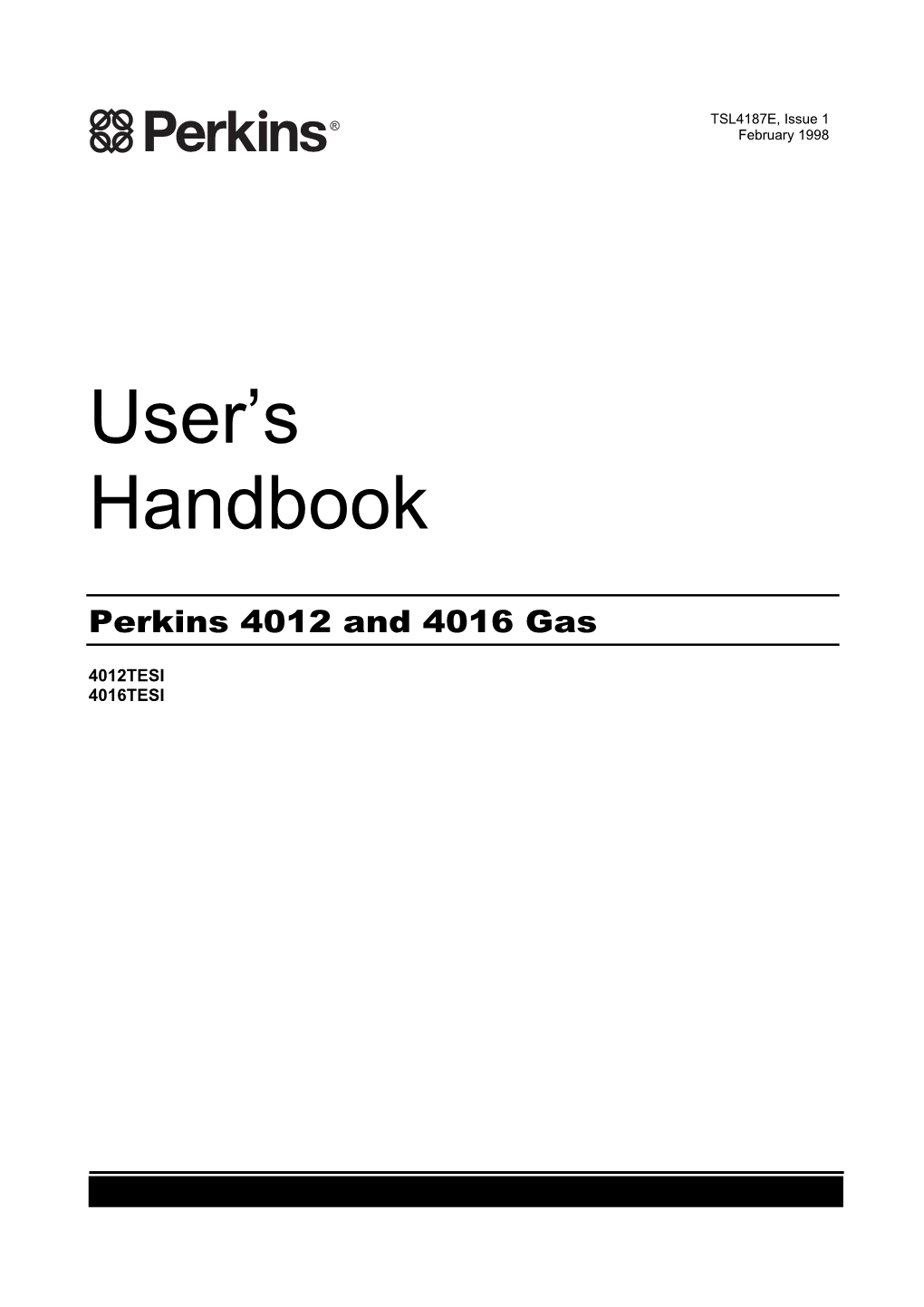 User's Handbook