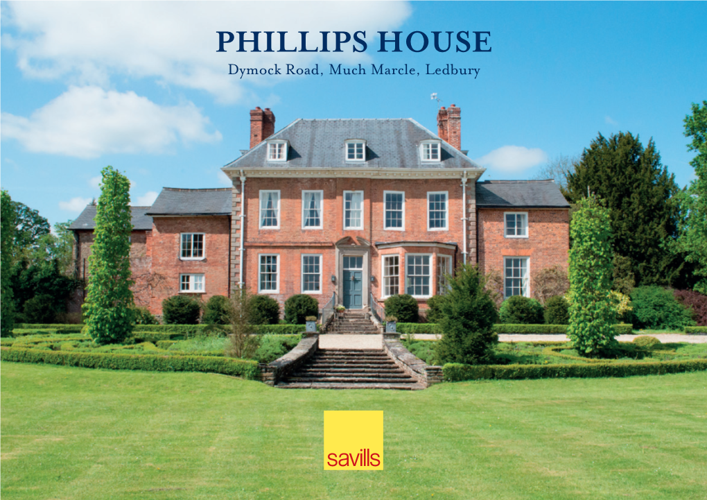 PHILLIPS HOUSE Dymock Road, Much Marcle, Ledbury