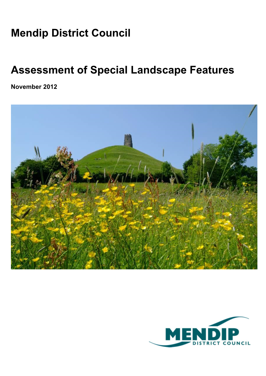 Assessment of Special Landscape Features