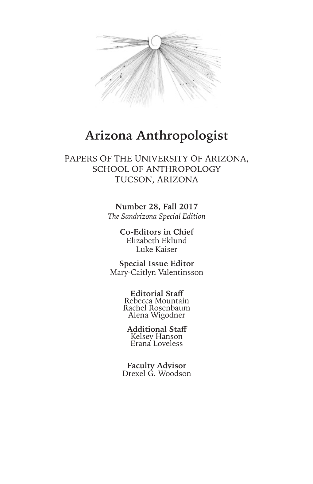 Arizona Anthropologist