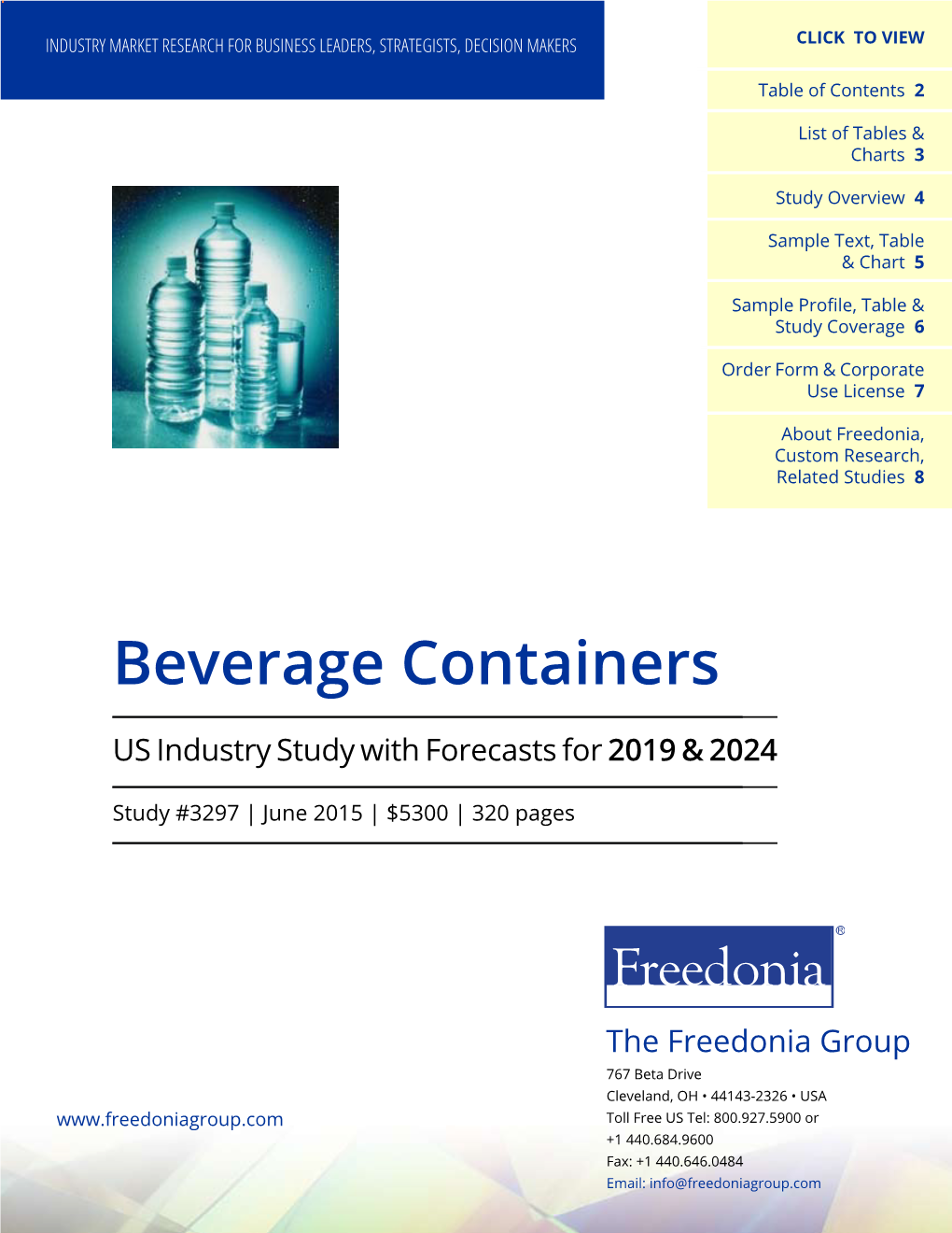 Beverage Containers