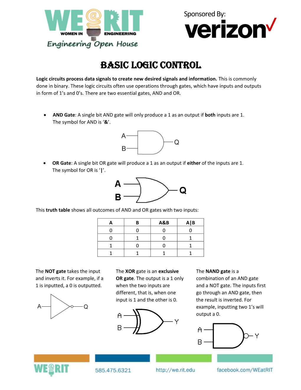 Basic Logic Control
