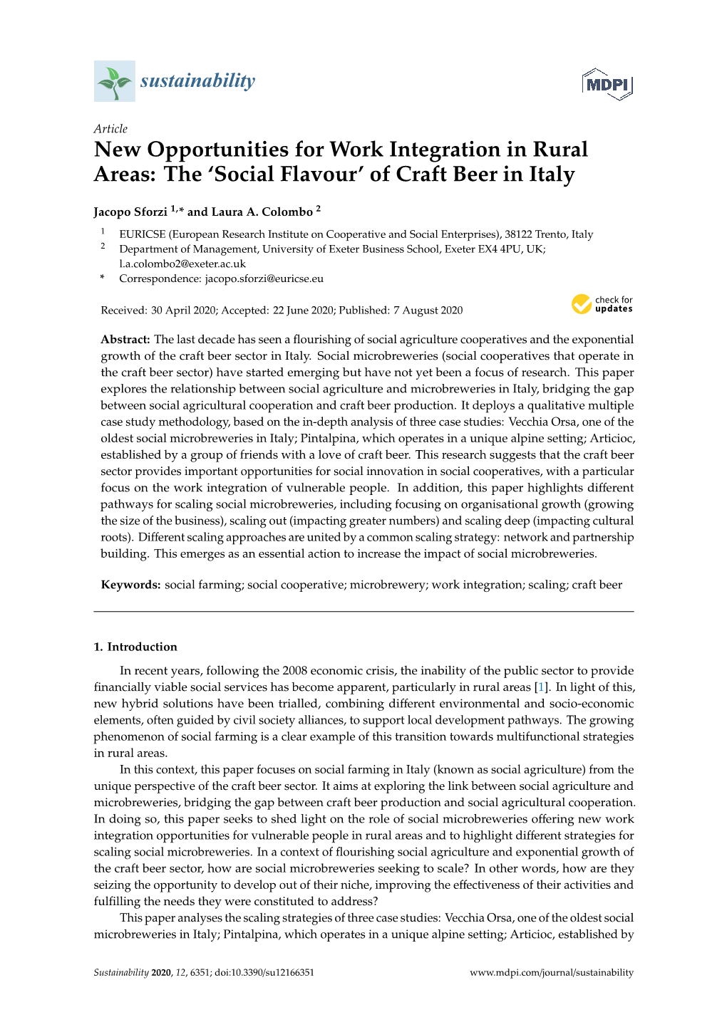 Of Craft Beer in Italy