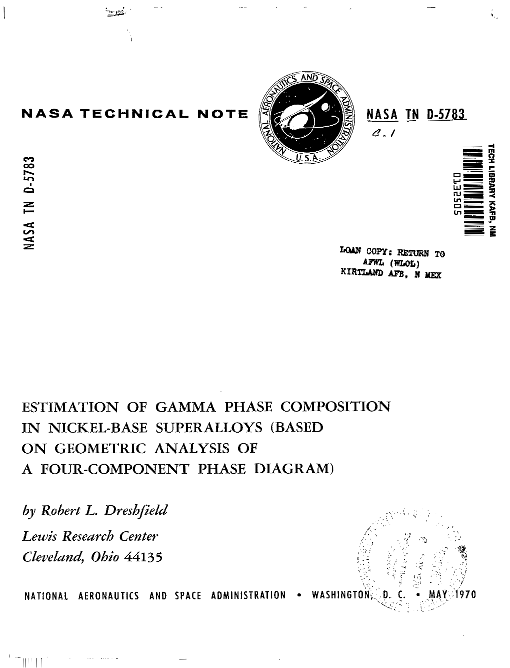 Estimating of Gamma Phase Composition in Nickel-Base