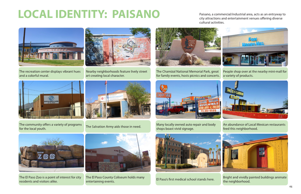 LOCAL IDENTITY: PAISANO City Attractions and Entertainment Venues Offering Diverse Cultural Activities