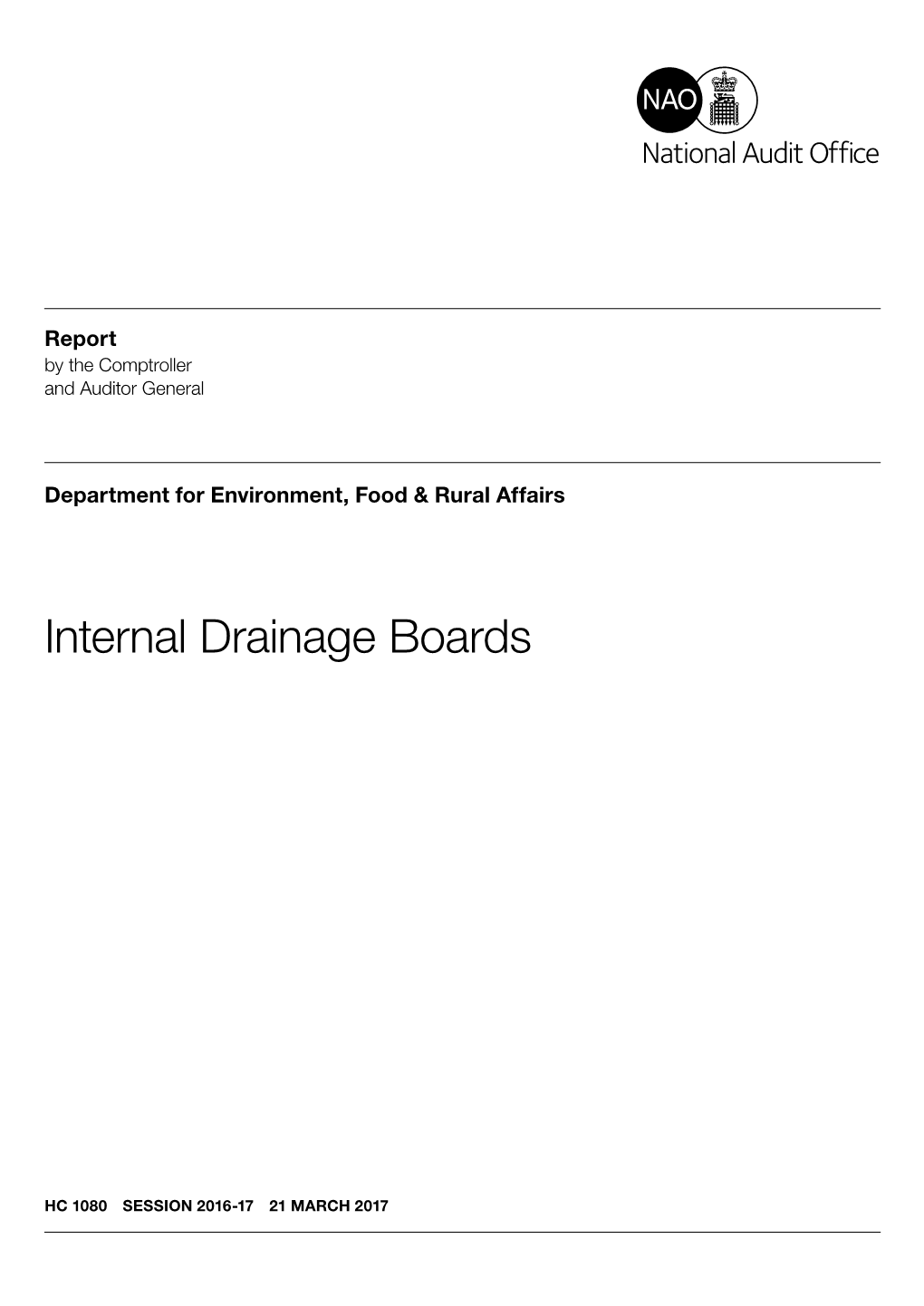 Internal Drainage Boards