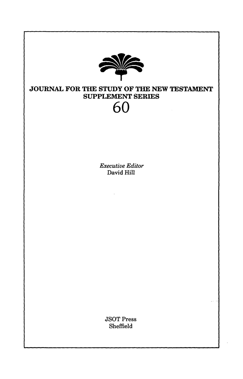 The Language of the New Testament: Classic Essays